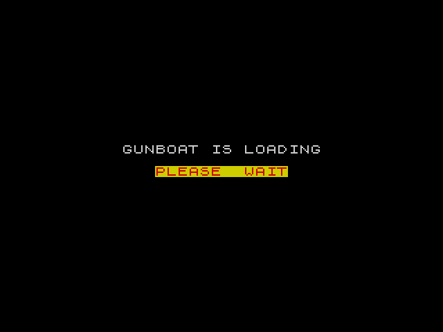 Gunboat — ZX SPECTRUM GAME ИГРА