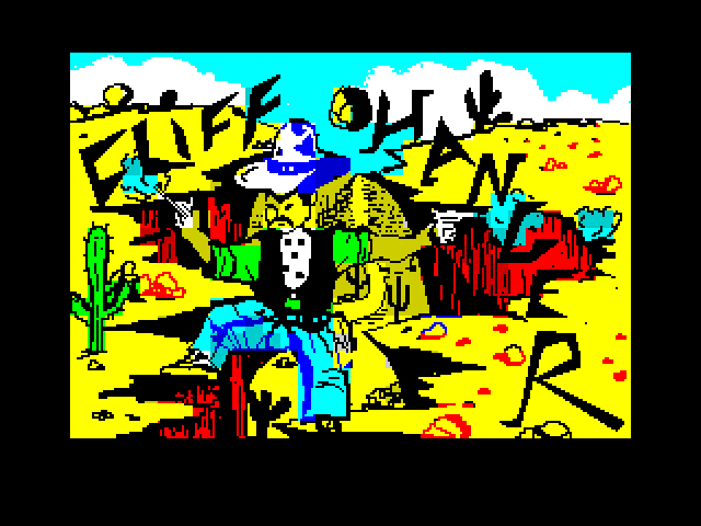 Cliff Hanger — ZX SPECTRUM GAME ИГРА